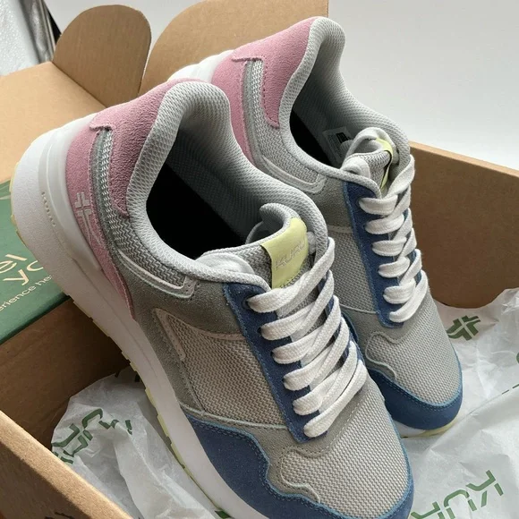 KURU Apogee Retro-Style Sneakers in Blue and Pink size9.5 men 11Women